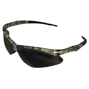 KleenGuard Nemesis Safety Glasses- Camo, Smoke Lens | 412-22609