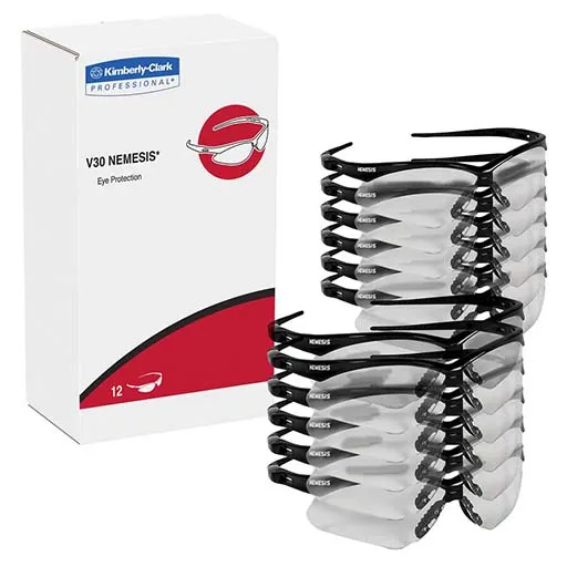 KleenGuard Nemesis Rx Readers Prescription Glasses – Clear – 2.0 | 412-28624