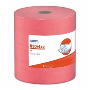 Wypall X80 Disposable Wiper – 13.4 in – 12.5 in – Red | 412-41055