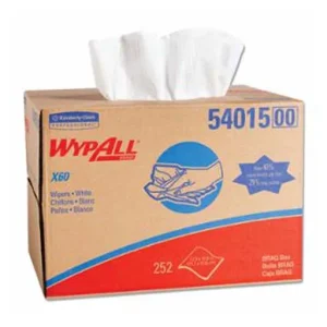 Wypall X60 Disposable Wiper – 16.8 in – 11.1 in – White | 412-54015