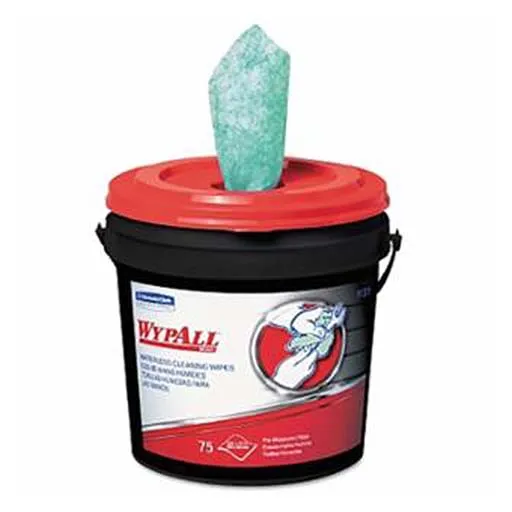Wypall Waterless Hand Disposable Wiper – 10 in – 12 in – Green | 412-91371