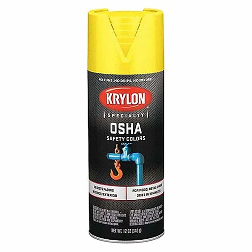 Krylon Spray Paint – 12 oz – Yellow | K01813777