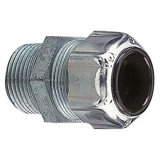 Abb Strain Relief Cord Connector – Malleable Iron | 02592
