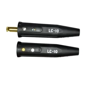 Lenco LC-10 Cable Connector – Single Oval-Point Screw – Black | 05040
