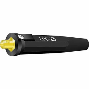 Lenco LDC-25 Machine Cable Connector – Black – Male | 05423