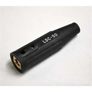 Lenco LDC-50 Machine Cable Connector – Black – Female | 05436