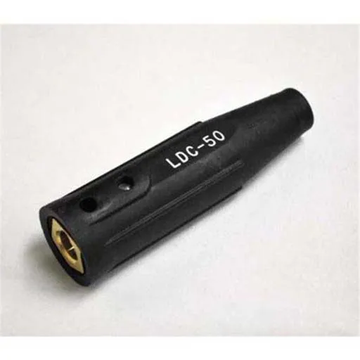 Lenco LDC-50 Machine Cable Connector – Black – Female | 05436