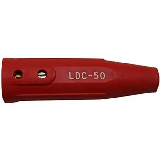 Lenco LDC-50 Machine Cable Connector – Red – Female | 05437
