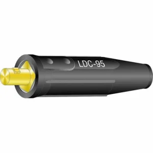Lenco LDC-95 Cable Connector – Black – Male | 05453