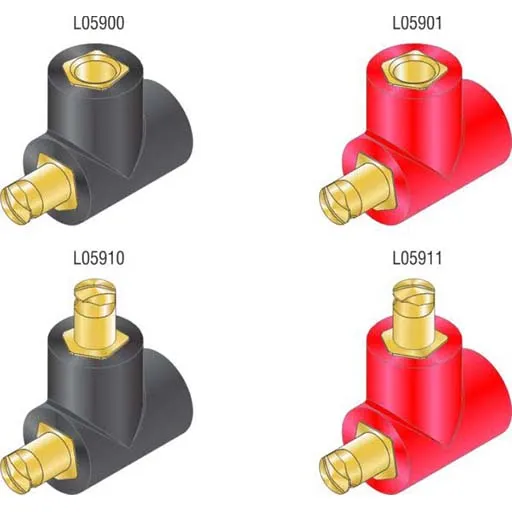 Lenco LTC-40 Cable Connector – Male/Female – Red | 05901