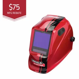 Lincoln Electric VIKING 3350 Code Red Welding Helmet | K4034-4