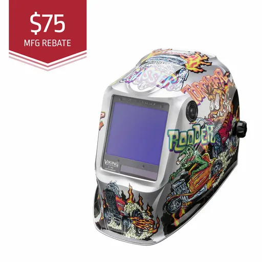 Lincoln Electric VIKING 3350 Hot Rodders Welding Helmet | K4440-4