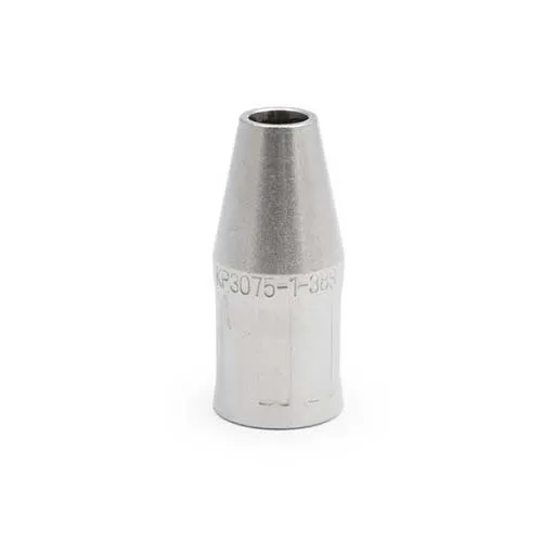 Lincoln Electric Gas Nozzle for 100L Thread-on 1/4SO 3/8 ID | KP3075-1-38S