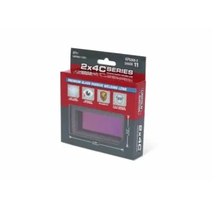 Lincoln Electric 2x4C Series Premium Glass Passive Welding Lens – Shade 11 | KP5268-3
