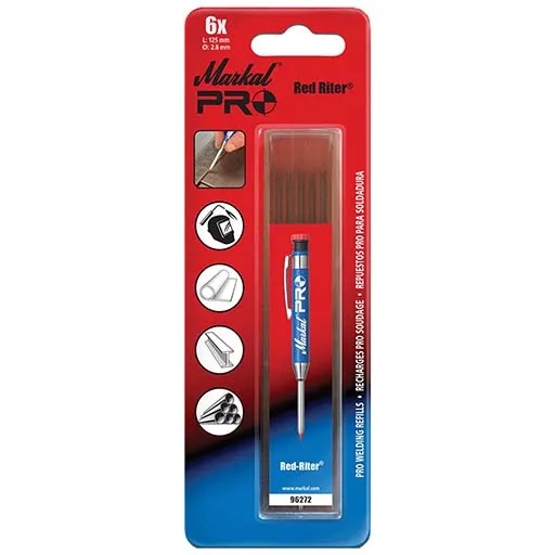 MARKAL PRO Welding Refill – Red | 096272