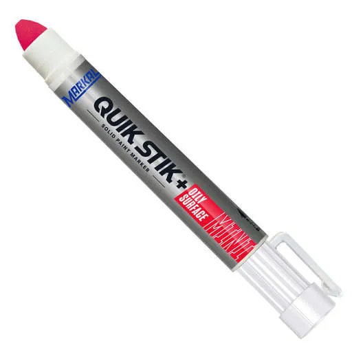 Markal Quik Stik+ Oily Surface Mini Solid Paint Marker – Red | 028772