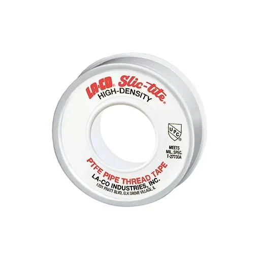 LA-CO Slic-tite PTFE Thread Tape – 1/2″ x 1200″ | 044084