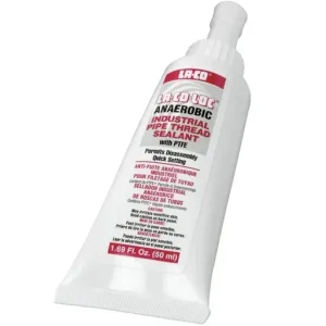 LA-CO LOC Anaerobic Industrial Pipe Thread Sealant with PTFE – 50 ml | 049050