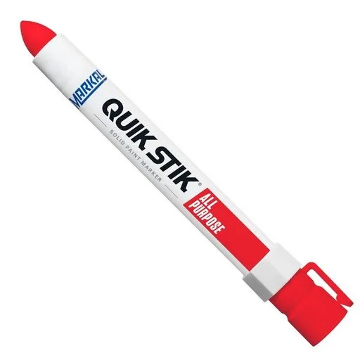 Markal Quik Stik All Purpose Solid Paint Marker – Red | 061049