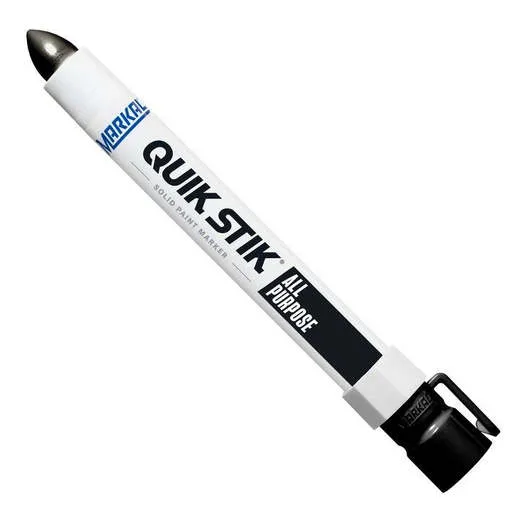 Markal Quik Stik All Purpose Solid Paint Marker – Black | 061050