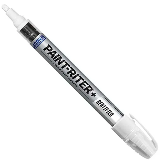Paint-Riter Certified Valve Action Paint Marker – White | 96880
