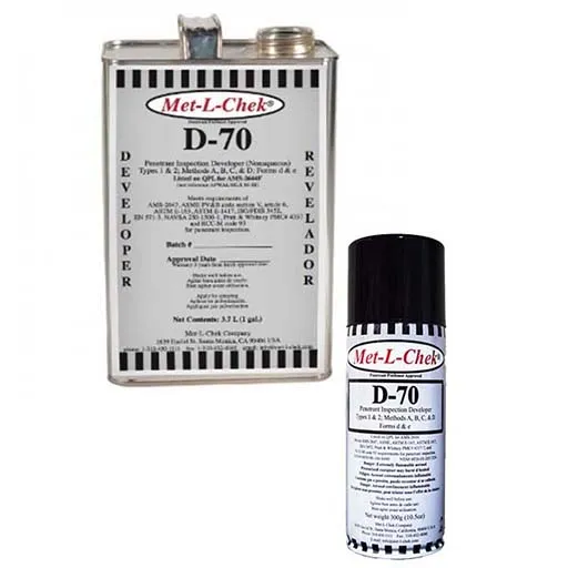 Metlchek DEVELOPER NDT D70 16 OZ | 29014-0001