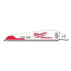 Ax Sawzall Reciprocating Saw Blade – 6 in | 48-00-5021