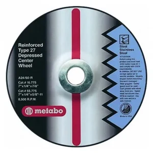 Plus-Z Cut & Grind Grinding Wheel – 7 in | 655788000