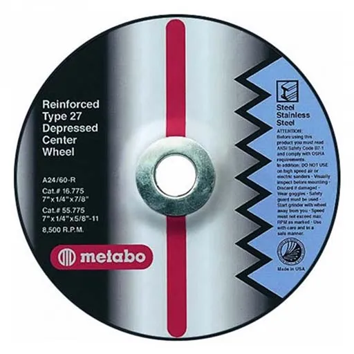 Plus-Z Cut & Grind Grinding Wheel – 7 in | 655788000