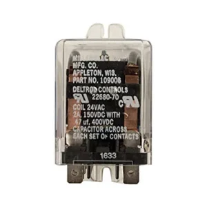 Miller Relay – 20 A – 24 VAC – 8 | 109006