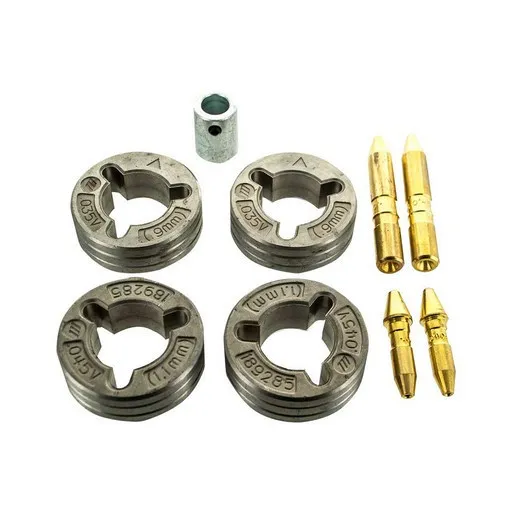 Miller Electric Drive Roll Kit, 0.035″ – 0.045″, V-GR, 4 Roll, Antiwear | 235336