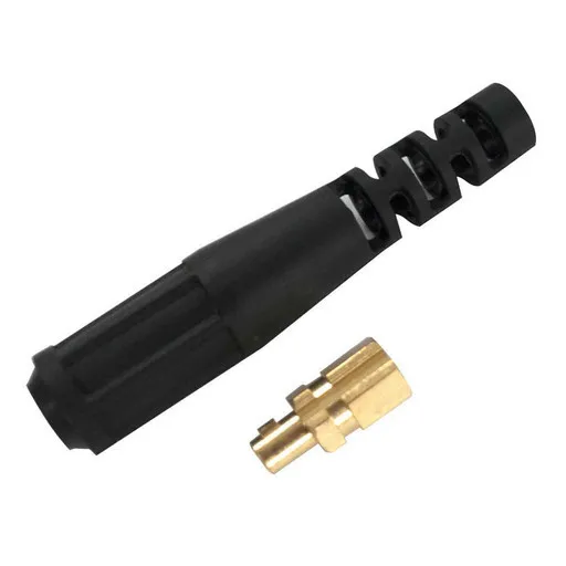 Miller Insulated Connector, Male, 3/8-24R, Dinse 25 mm | 273483
