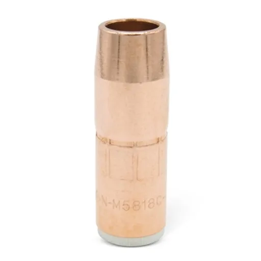 Miller Electric AccuLock MDX Thread-On Nozzle, 5/8″ Orif, 1/8″ Tip, Copper | N-M5818C