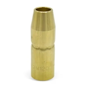 Miller Electric AccuLock MDX Thread-On Nozzle, 1/2″ Orif, Flush Tip, Brass | NS-M1200B