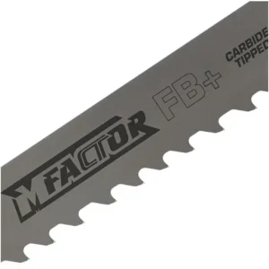 MK Morse M-Factor FB+ Carbide Tip Band Saw Blades, 21′ 8″ L, 1/2″ W, 0.025″ T | 8034032600