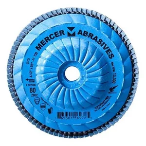 Mercer Abrasives Flap Disc – 40 – 5/8 in – Type 29 | 332T040