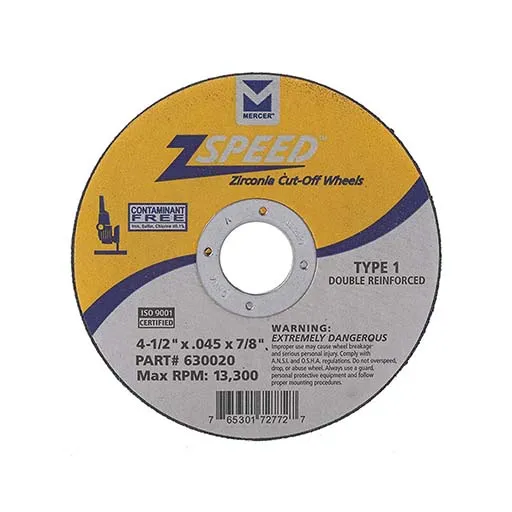 Mercer Abrasives Cut-Off Wheel – 6 in | 630040