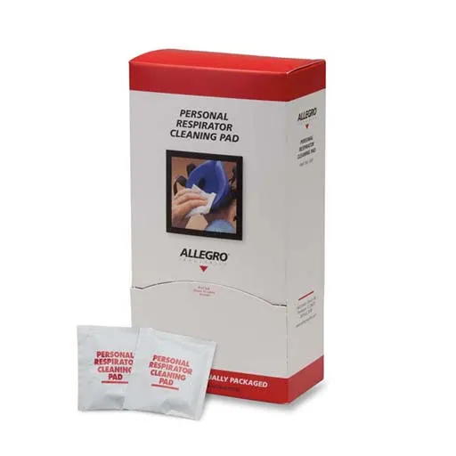 Allegro 1001 Respirator Cleaning Pads – Isopropanol | 037-1001