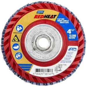 Norton – Red Heat Flap Disc – 40 | 63642536147