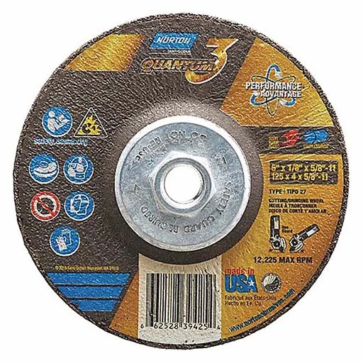 Norton – Quantum3 Depressed Center Wheel – 5 in | 66252839425
