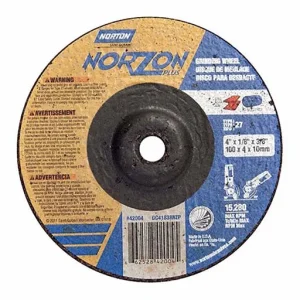 Norton – Norzon Plus Depressed Center Wheel – 4 in | 66252842004