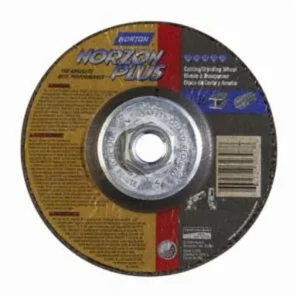 Norton – Norzon Plus Depressed Center Wheel – 5 in | 66252843330