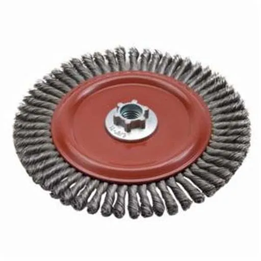 Norton – Bluefire Wire Wheel Brush – 1-3/8 in – 12500 RPM – Heavy Duty | 66252844887