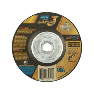 Norton SG Depressed Center Wheel – 0.25 in – 4-1/2 in | 66253370793