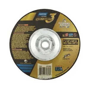 Norton – Quantum 3 SG Depressed Center Wheel – 7 in | 66253370803