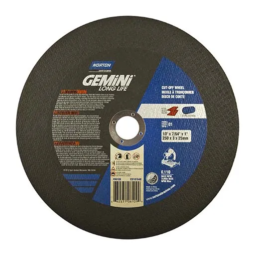 Norton – Gemini Cut-Off Wheel – 16 in | 66253410198