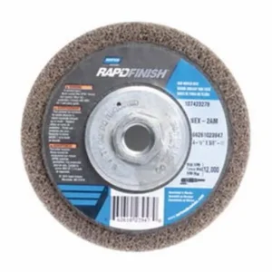 Saint – Norton Rapid Finish Depressed Center Wheel – 4-1/2 in | 66261023947
