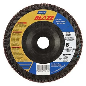 Norton – Blaze R980P Flap Disc – 6 in – 7/8 in – Cloth – 40 | 66261132123