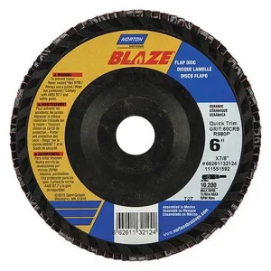 Norton – Blaze R980P Flap Disc – 6 in – 7/8 in – 10200 RPM – 60 | 66261132124