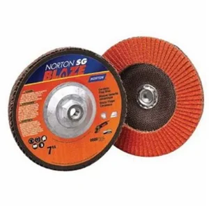 Norton – Blaze R980P Flap Disc – 4-1/2 in – 7/8 in – Polyester (Film) – 40 | 66261183487